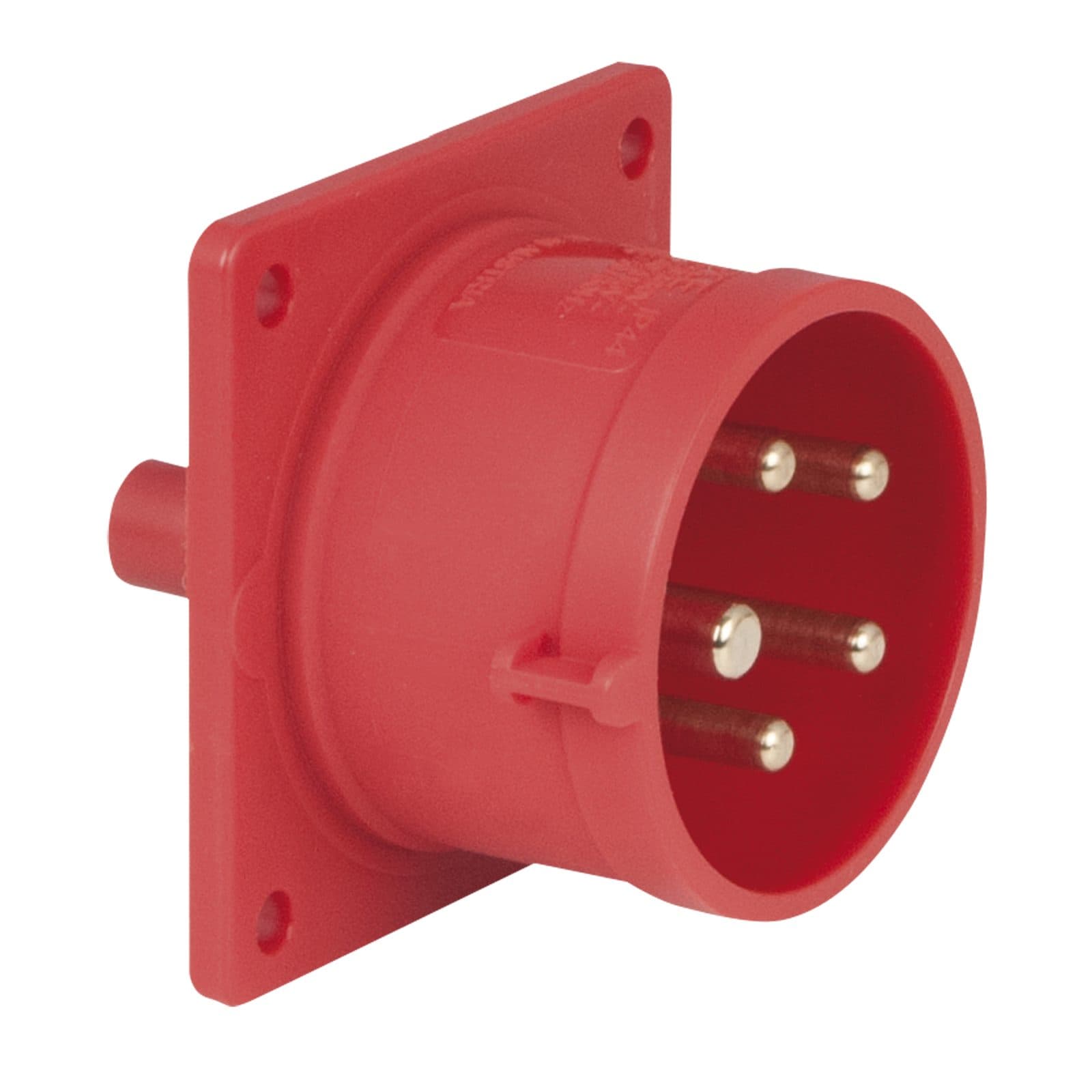 Socket Male 5P 16A/400V Red - PCE 913411
