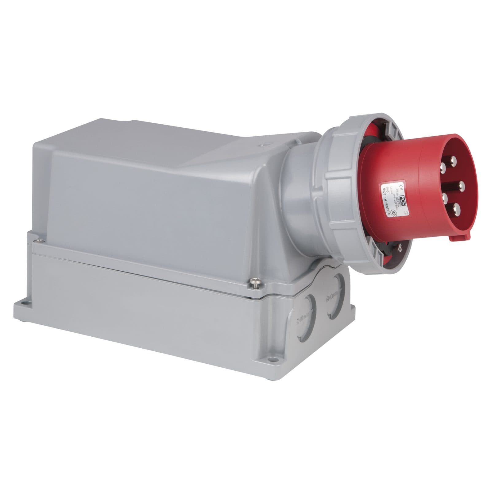 Connettore CEE 125A/400V 5P - Maschio - PCE 91357