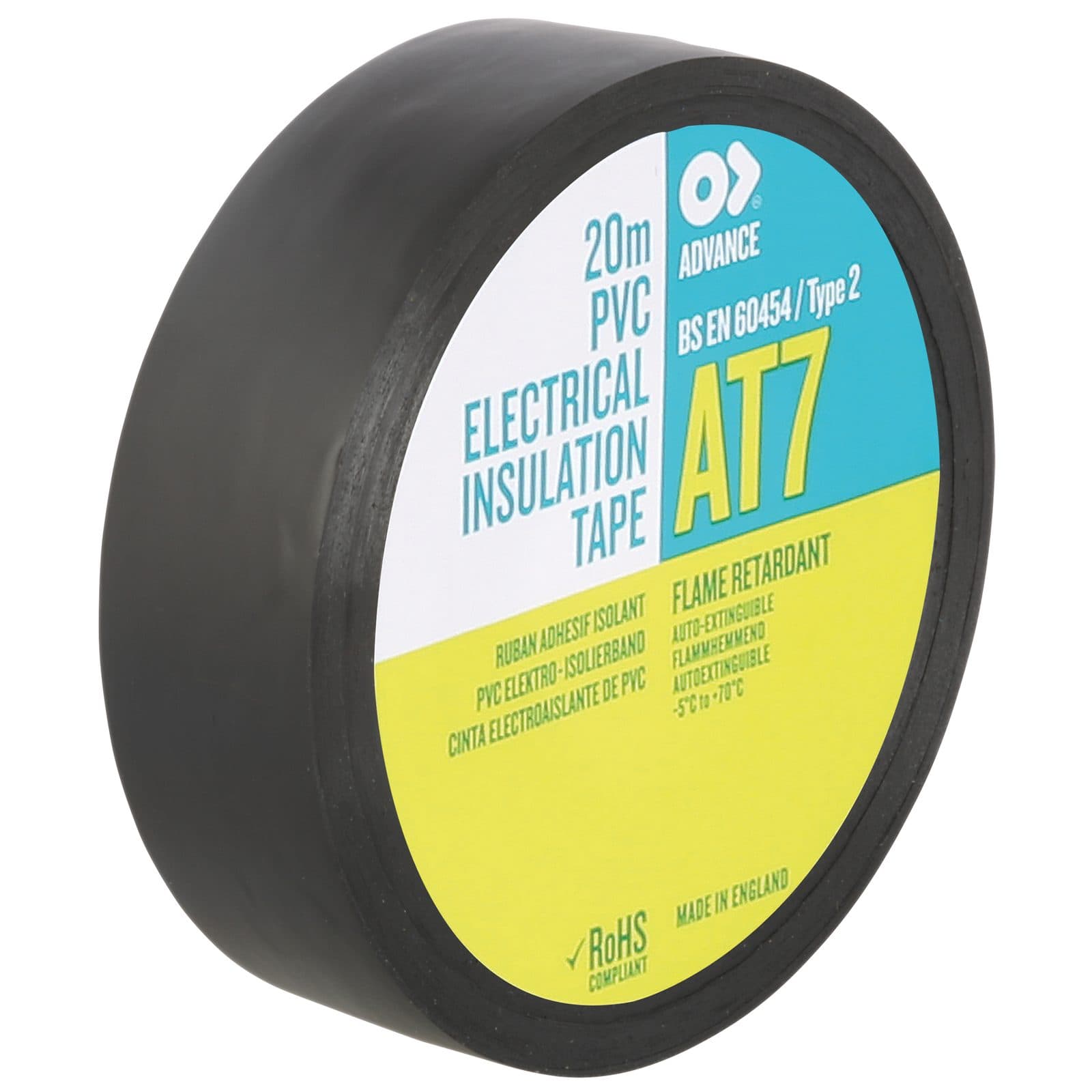 PVC Tape Black - Advance 91400