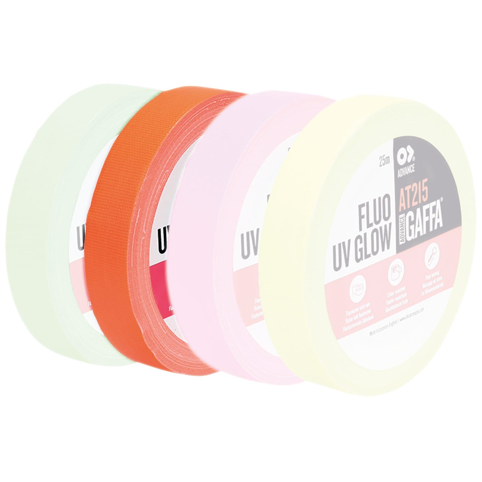 Fluorescent Gaffa Tape Orange - Advance 91421