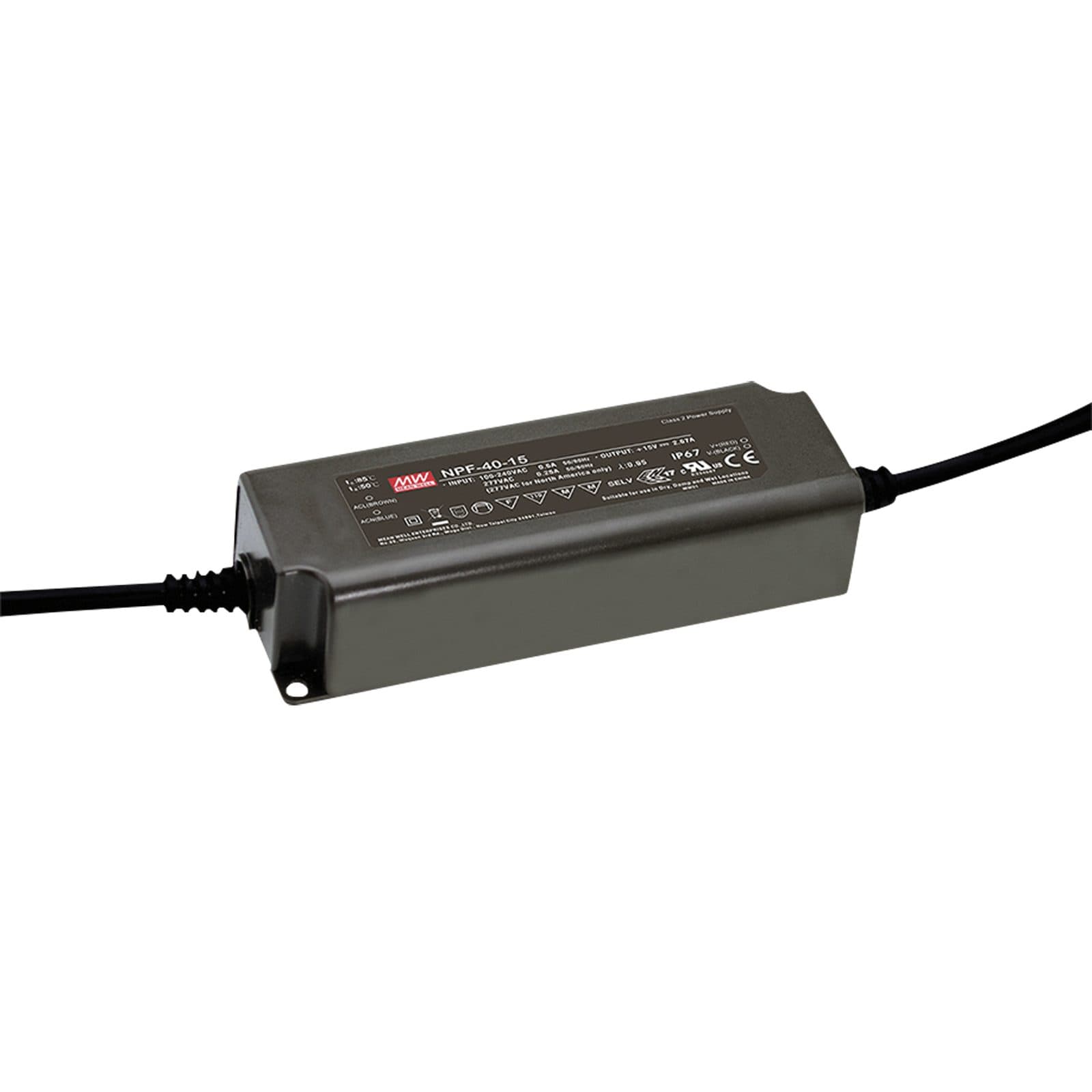 Power Supply 40 W 12 V DC - Meanwell A9900353