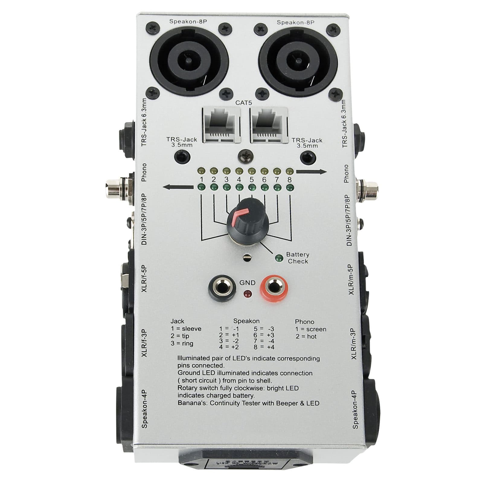 Cable Tester Pro - Showgear D1909