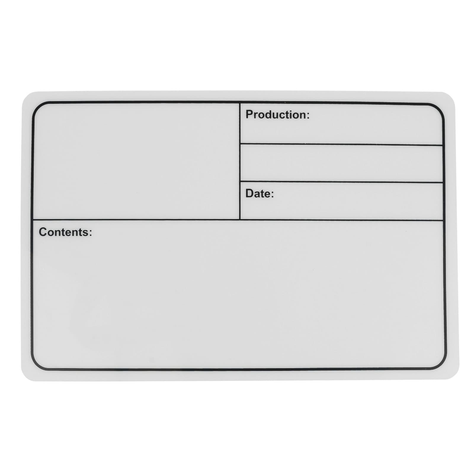 Label adesivo 290 x 190 mm - Showgear D5134