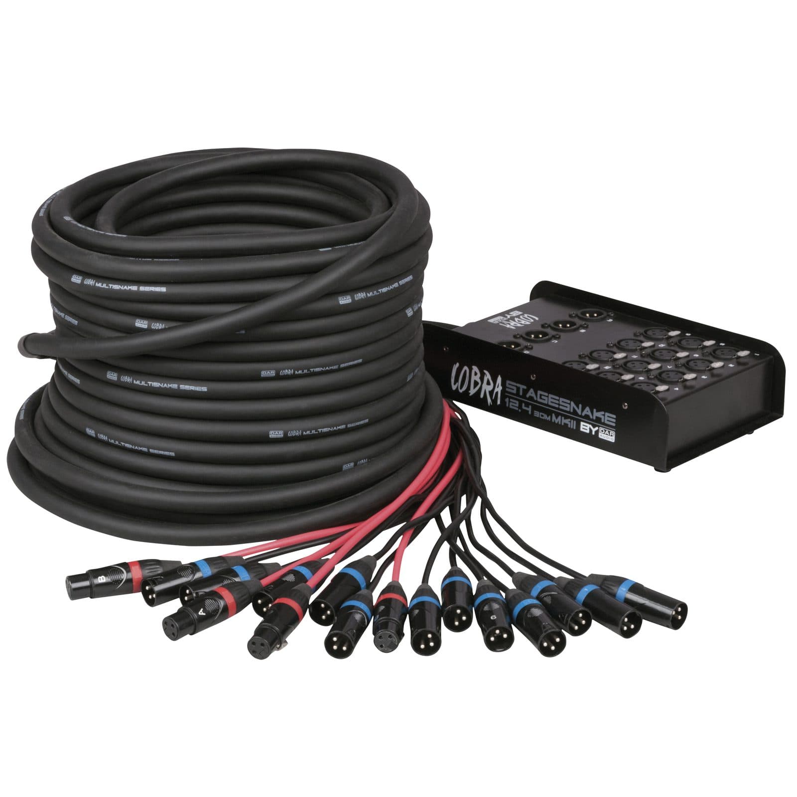 CobraX 12/4 StageSnake 30m - DAP D961730