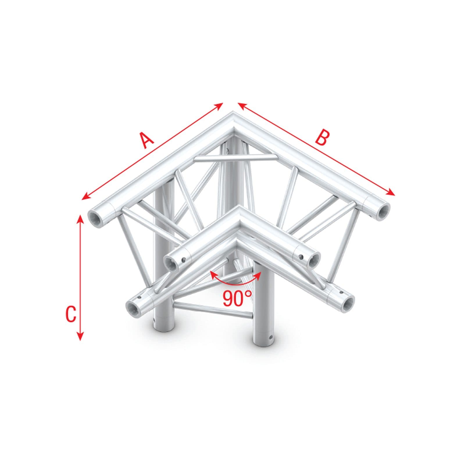 Triangle truss - Down Left - Milos DT22013