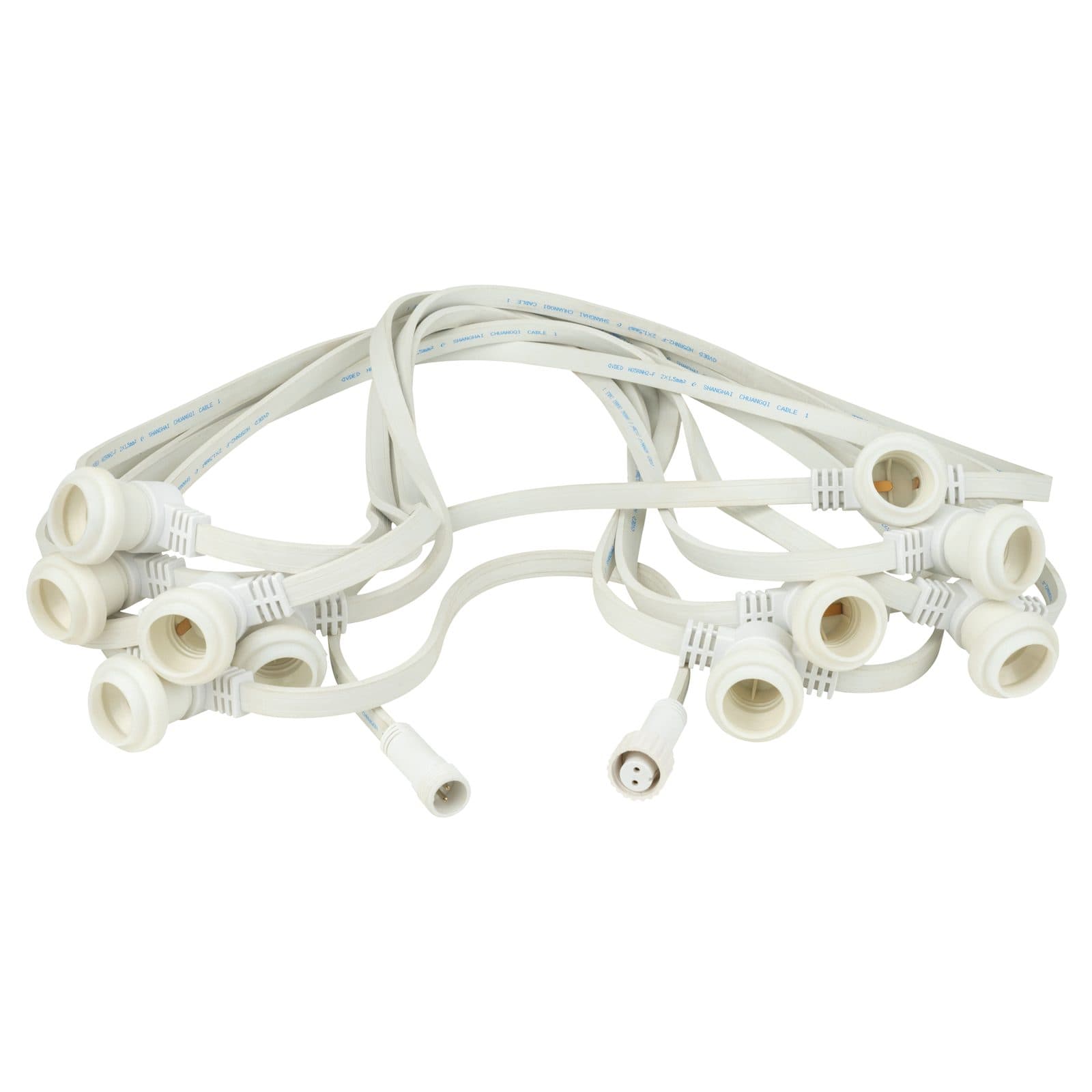 Festoon Light E27 Bianco - Showgear E360101