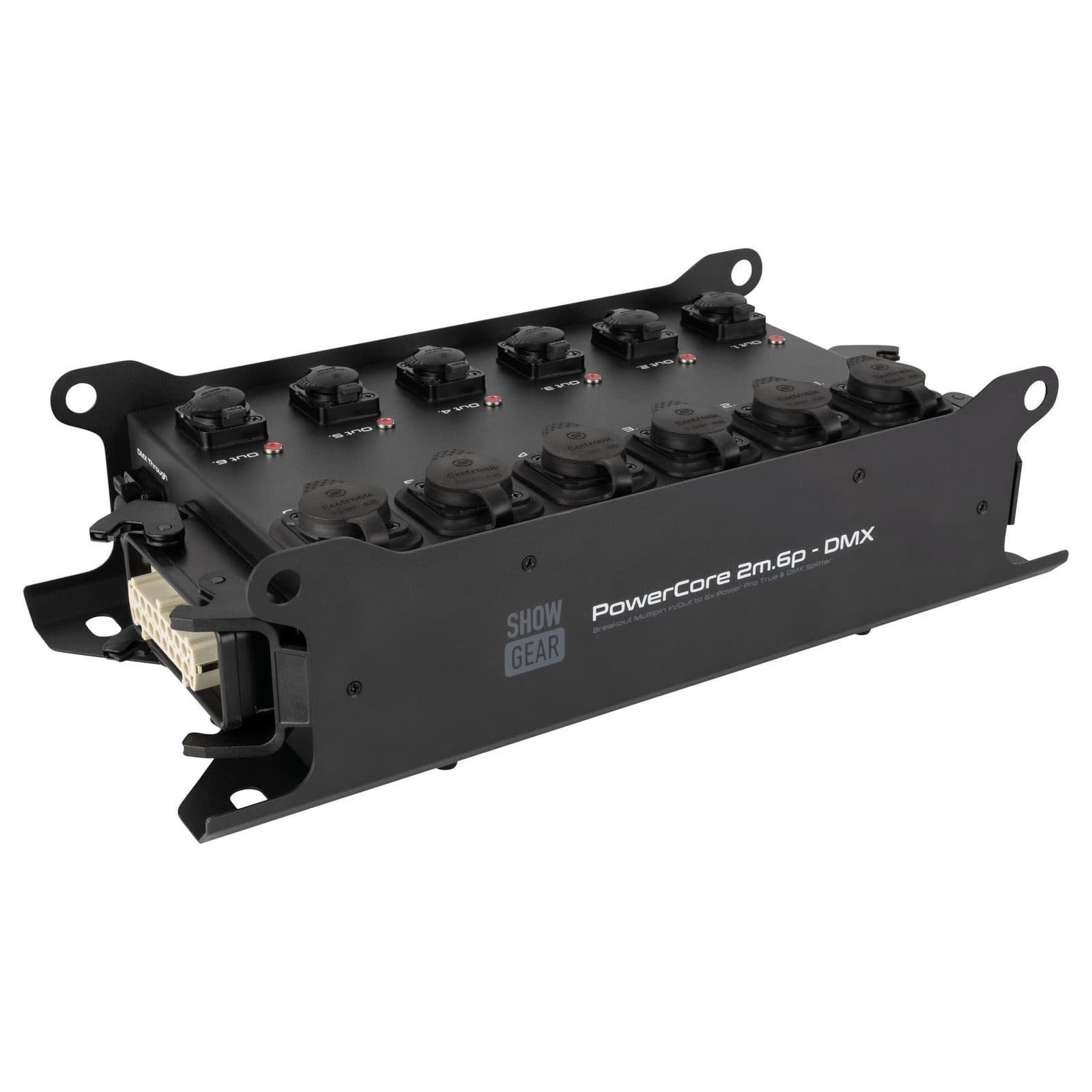 Breakout Box PowerCore 2m.6p - DMX - Showgear E617031