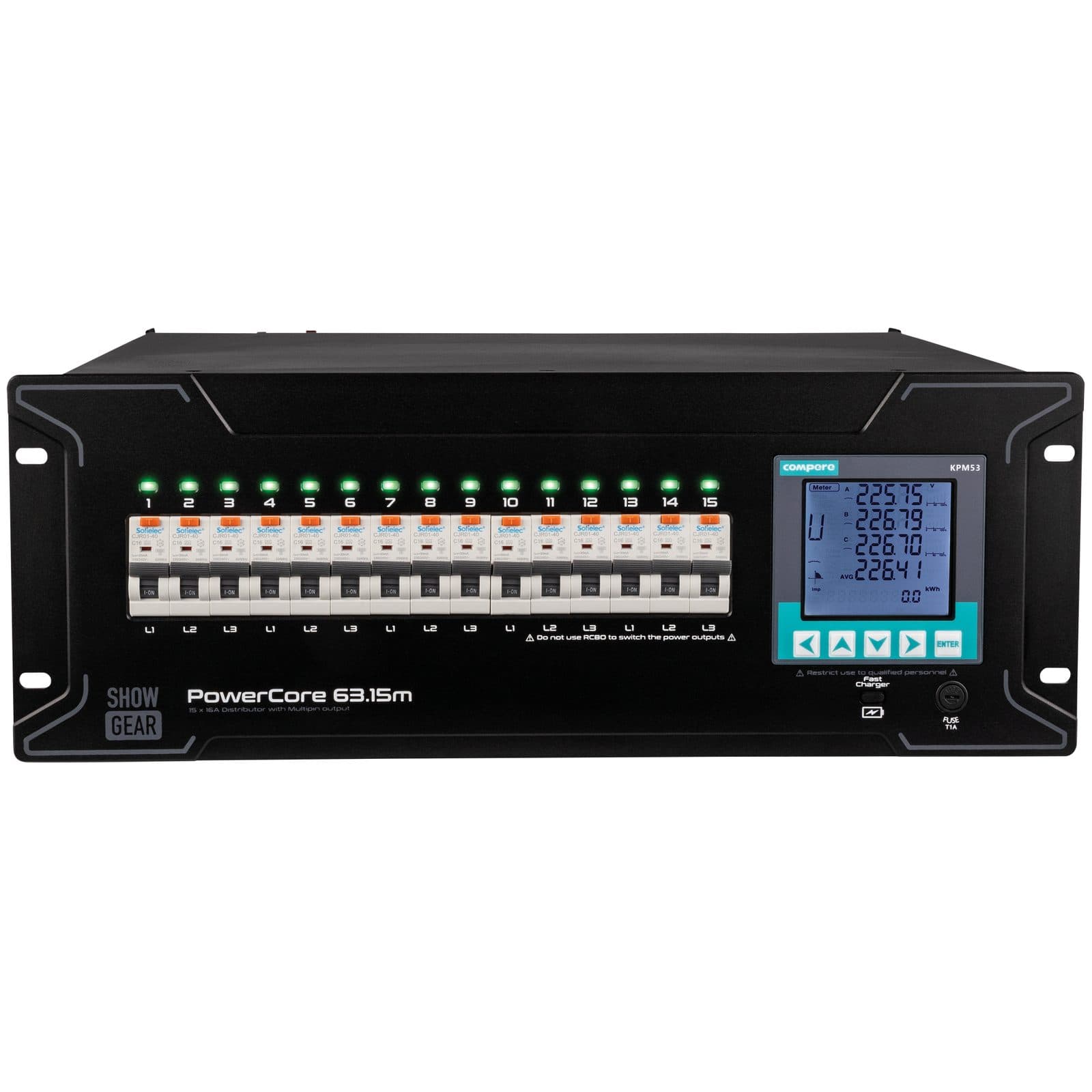 PowerCore 63.15m - Showgear E623021