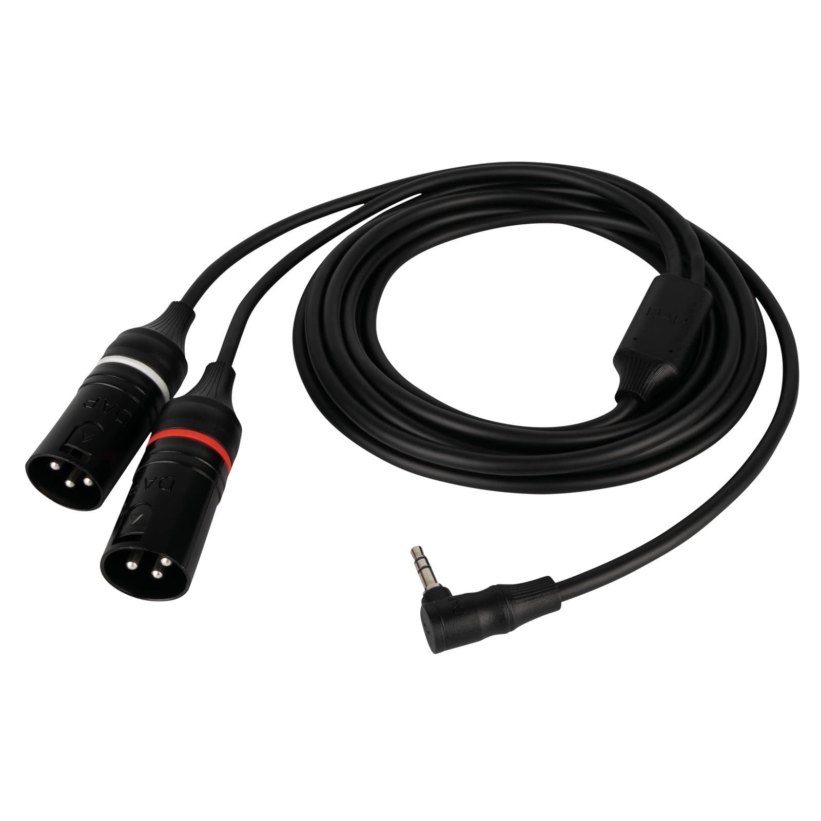 Cavo audio stereo mini-jack a 90° a 2 XLR/M 3P - DAP FL1183