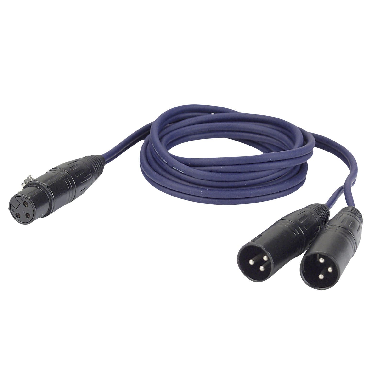 Bal. XLR 3P female to 2 x XLR 3P male - DAP FL39150