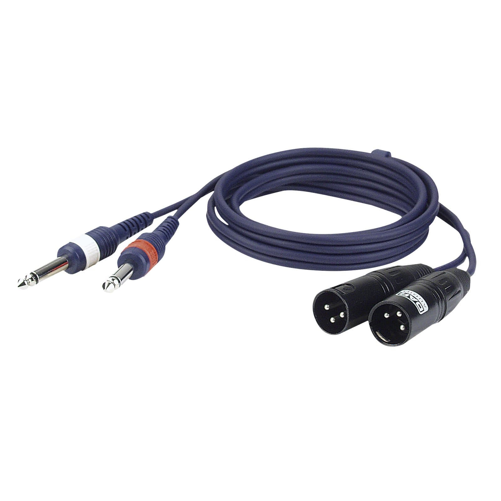 Jack mono L/R to XLR/M 3P - DAP FL443
