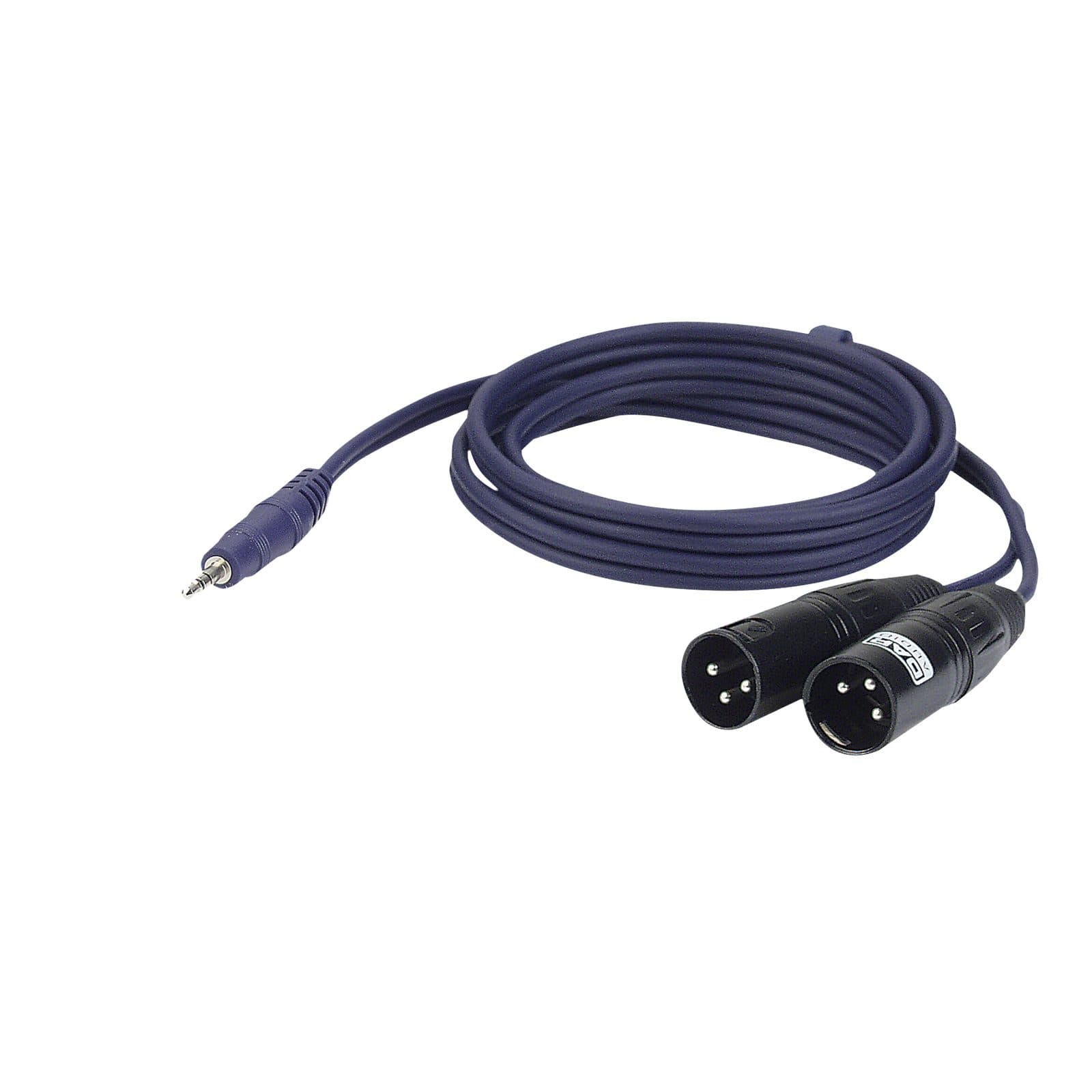 Cavo stereo mini-jack a 2 XLR/M 3P 6m - DAP FL466