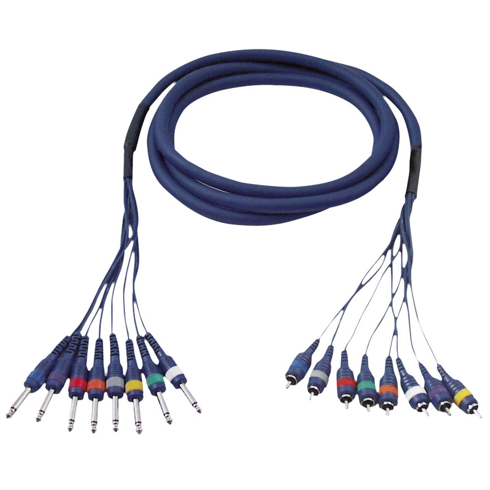 8 Jack mono to 8 RCA/M - DAP FL64300