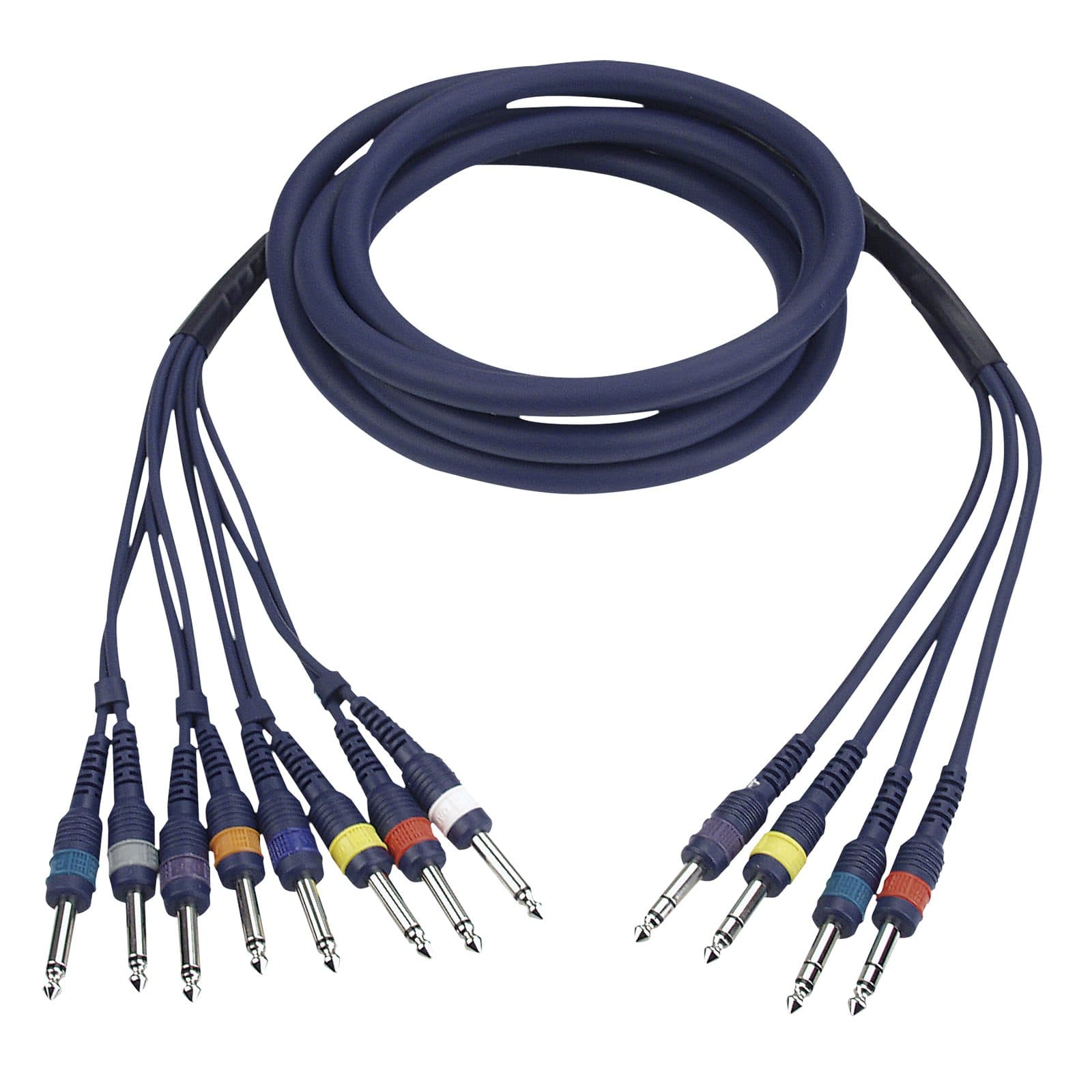 8 Jack mono to 4 Jack stereo - DAP FL69300