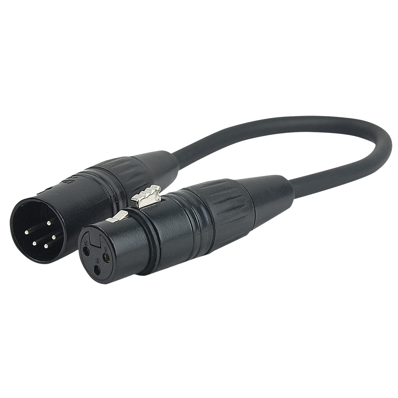 XLR 5P male a XLR 3P female - DAP FLA36