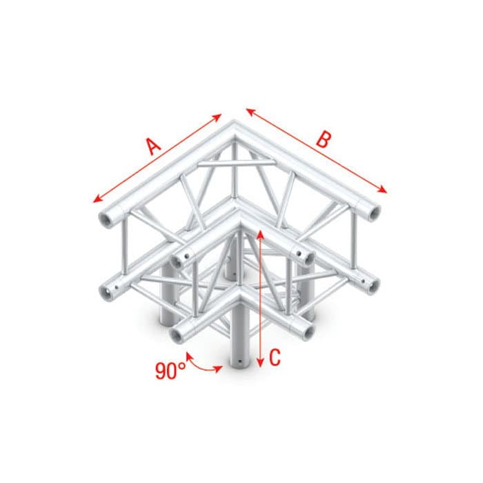 Truss 3-way F Heavy Duty - Milos FQ30012HD