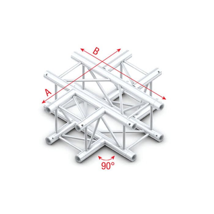 Truss Quadrato 4-way F - Milos FQ30016