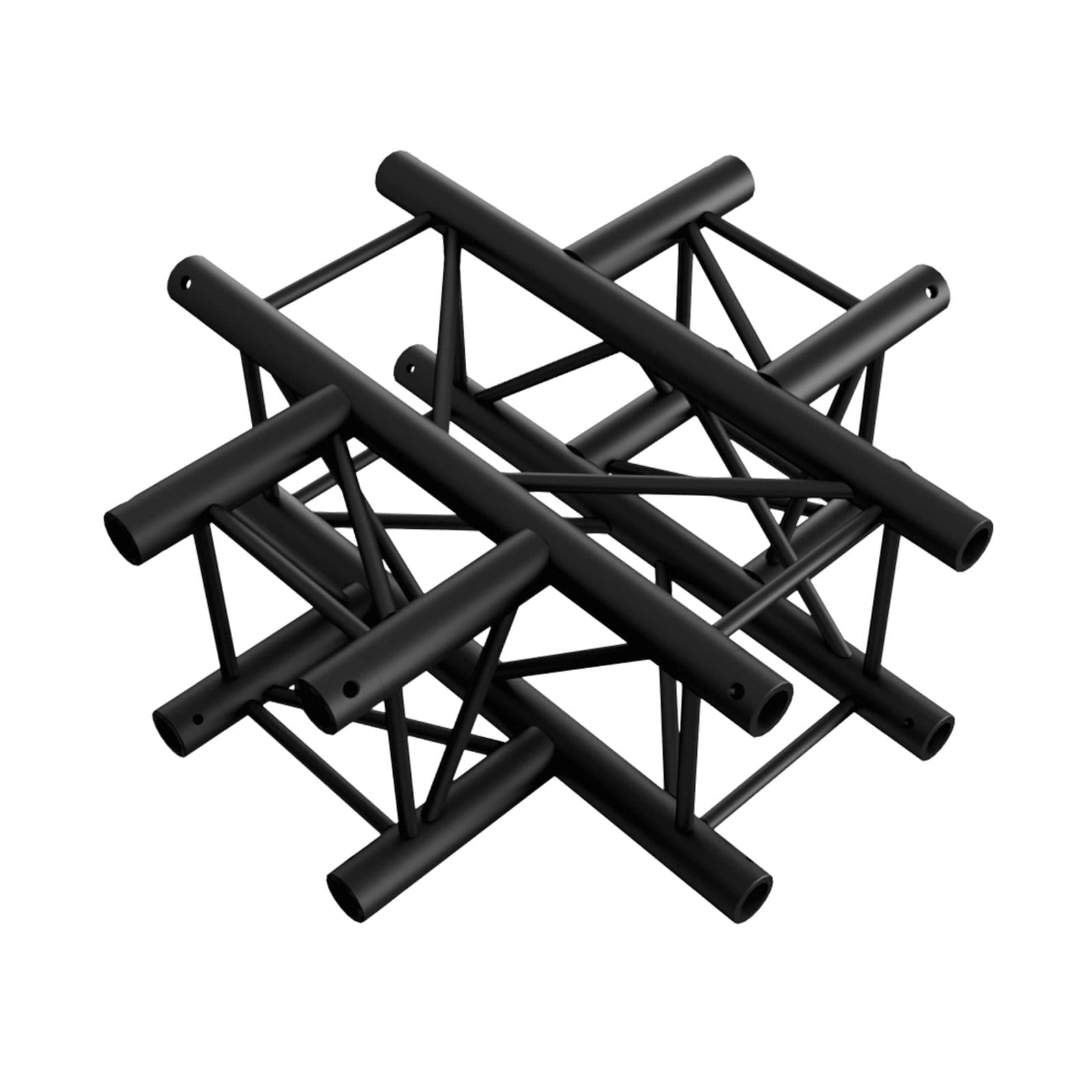 Truss Quadrato 4-way F Nero - Milos FQ30016B