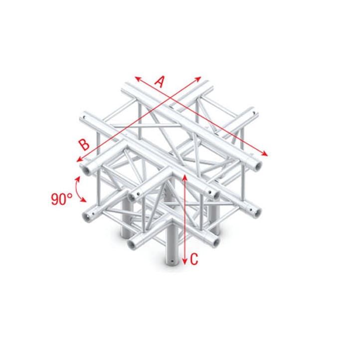Truss Quadrato F 5-way - Milos FQ30024