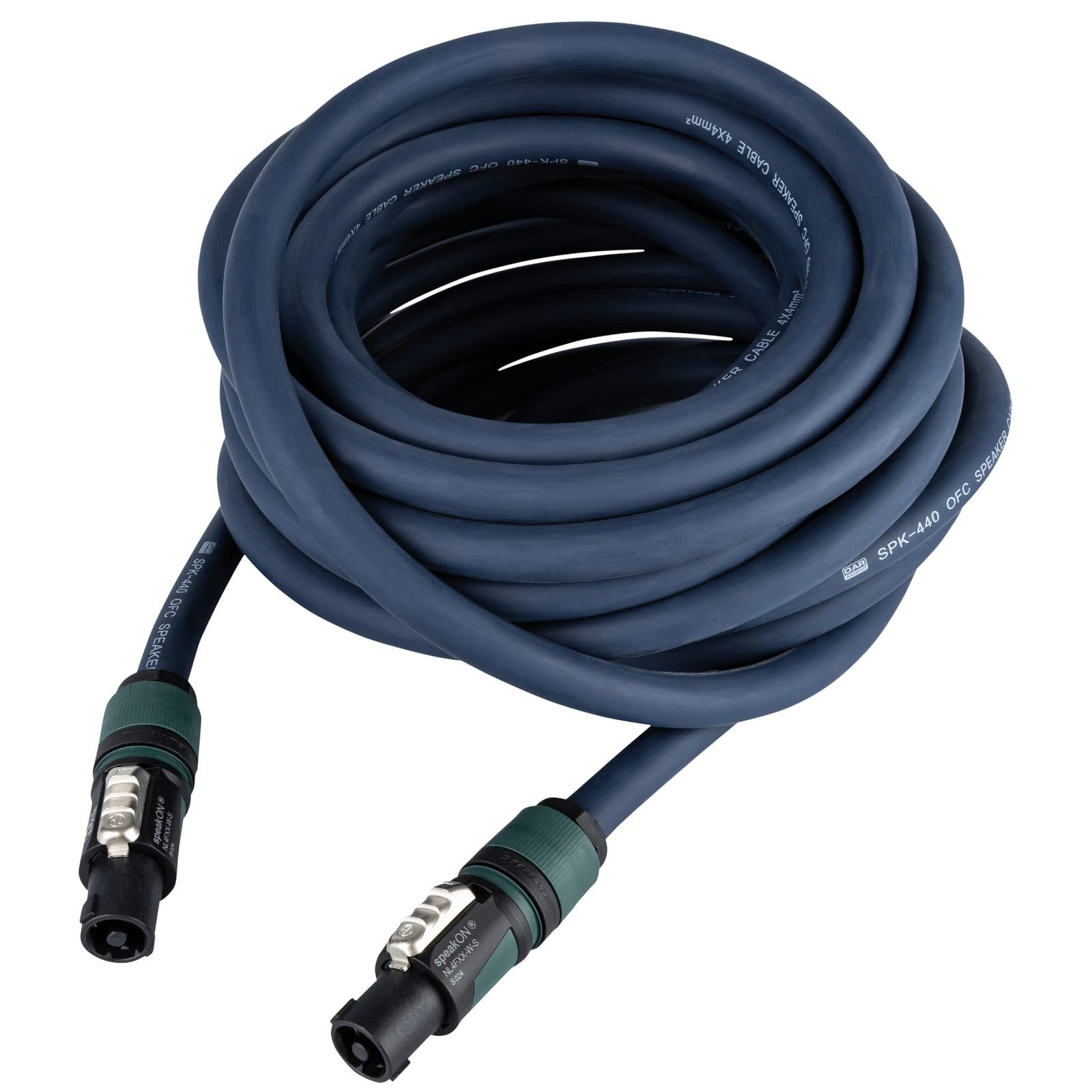 Cavo Audio speakON - 4x 4 mm² - Neutrik 10m - DAP FS1510