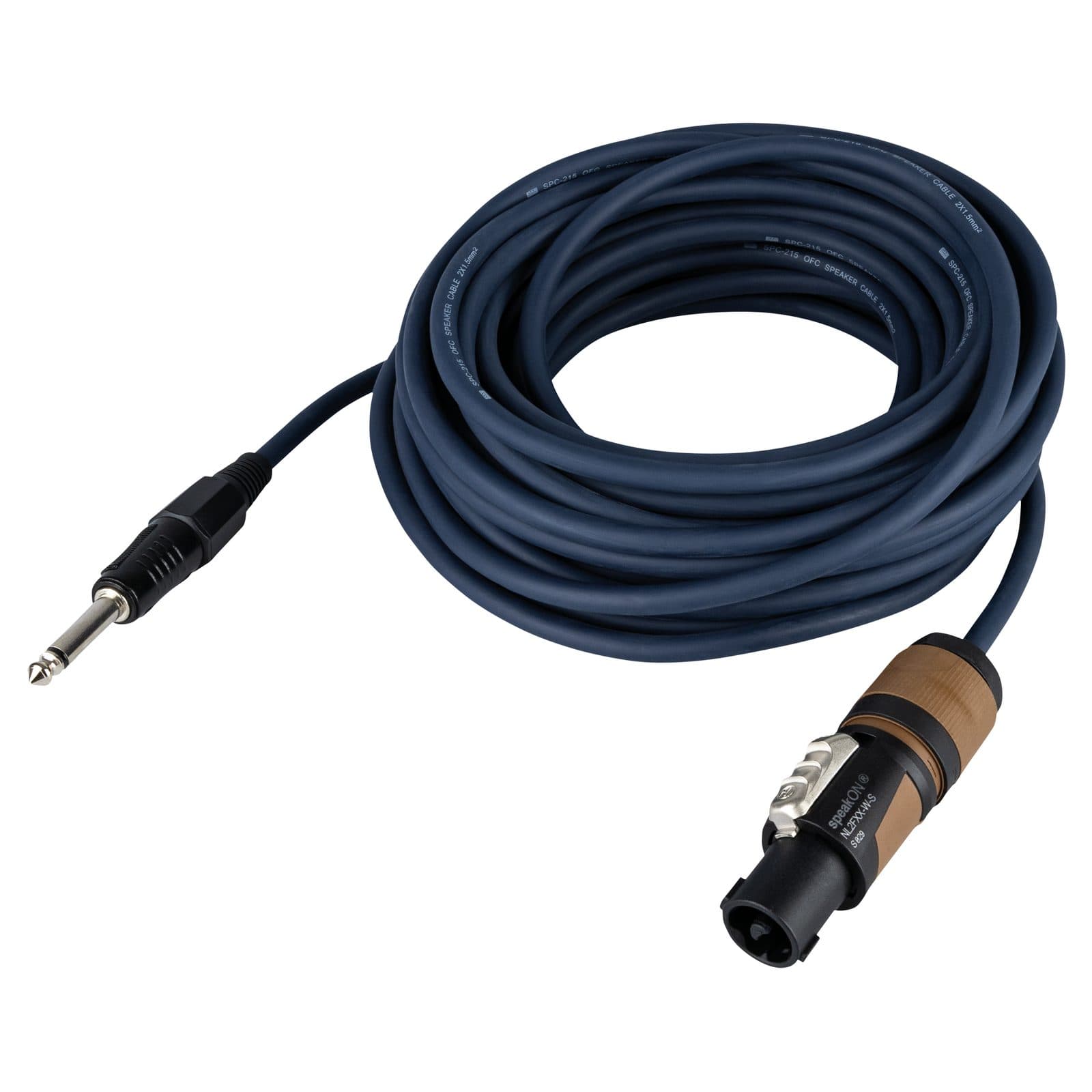Cavo audio Jack mono a speakON - Neutrik 10m - DAP FS1610