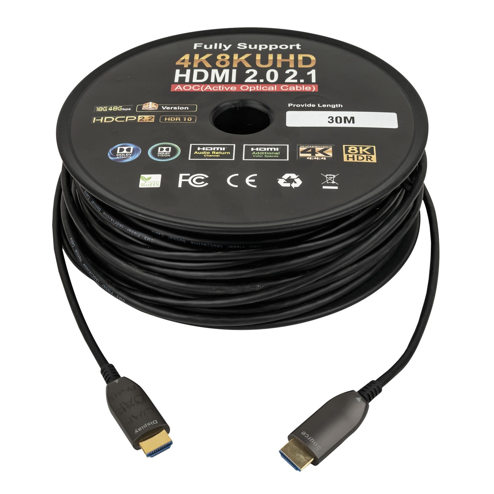 Cavo HDMI 2.0 Fibre 30m - DAP FV4630