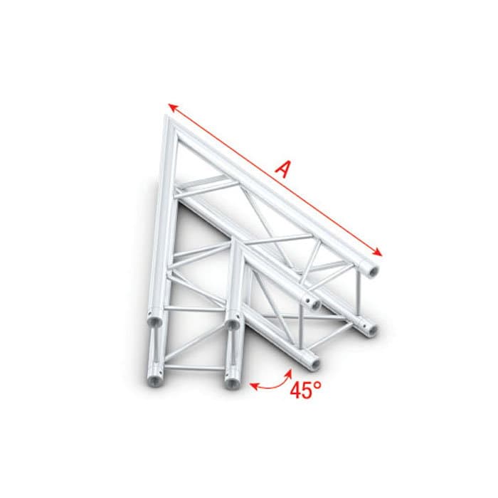 Pro-30 Square G Truss Angolo - 1000mm - Milos GQ30001HD
