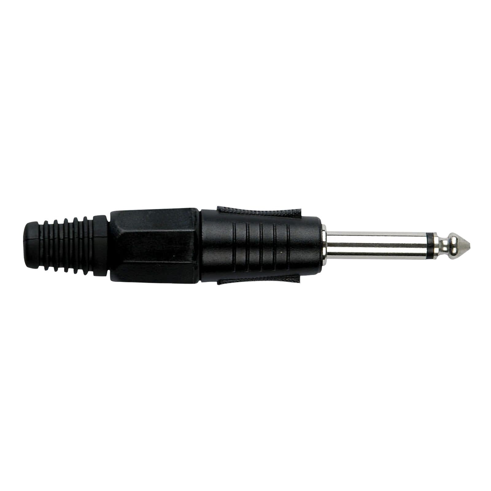 Jack Plug Mono 6.3 mm Black - DAP JMK102BB