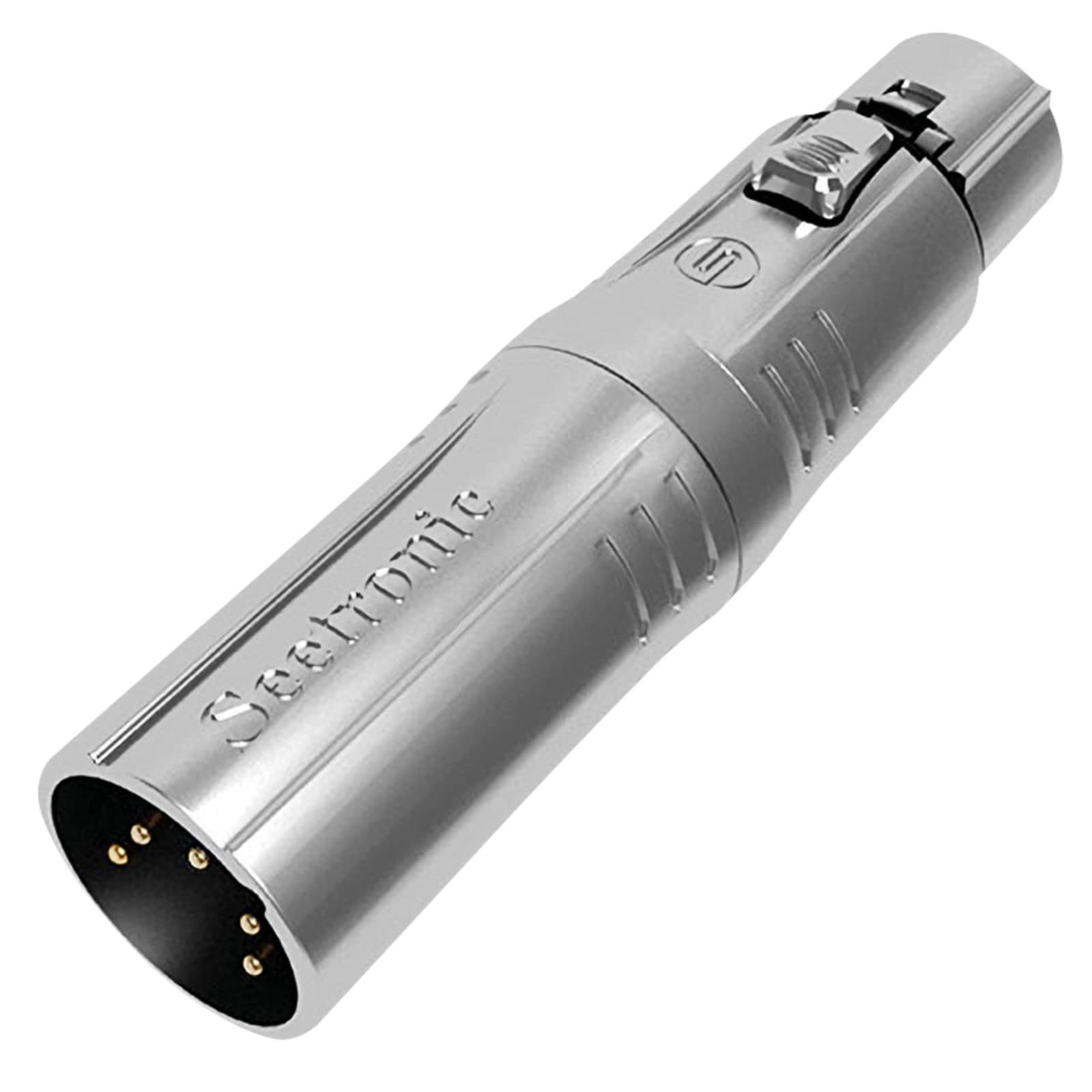 Adattatore XLR 5P a XLR 3P femmina - Seetronic MA5M3F
