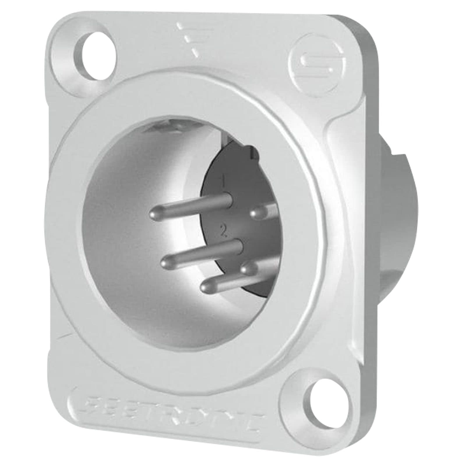 XLR 5P Chassis - male - Seetronic MJ5F2C