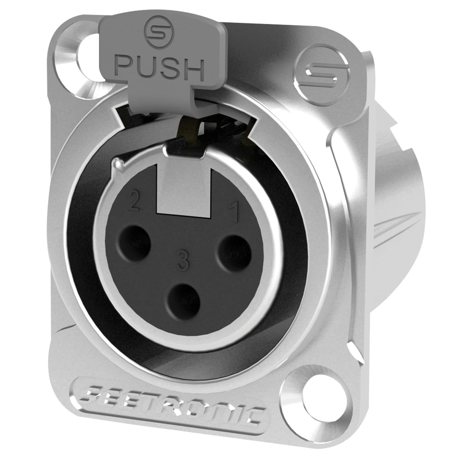 XLR 3P Chassis - female - Seetronic MK3F2C