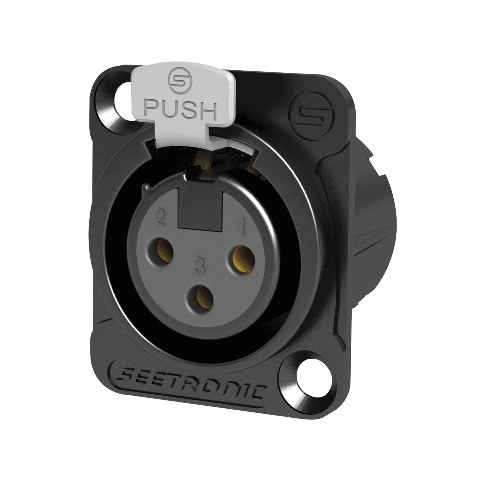 XLR 3P Chassis - Seetronic MK3F2CBG