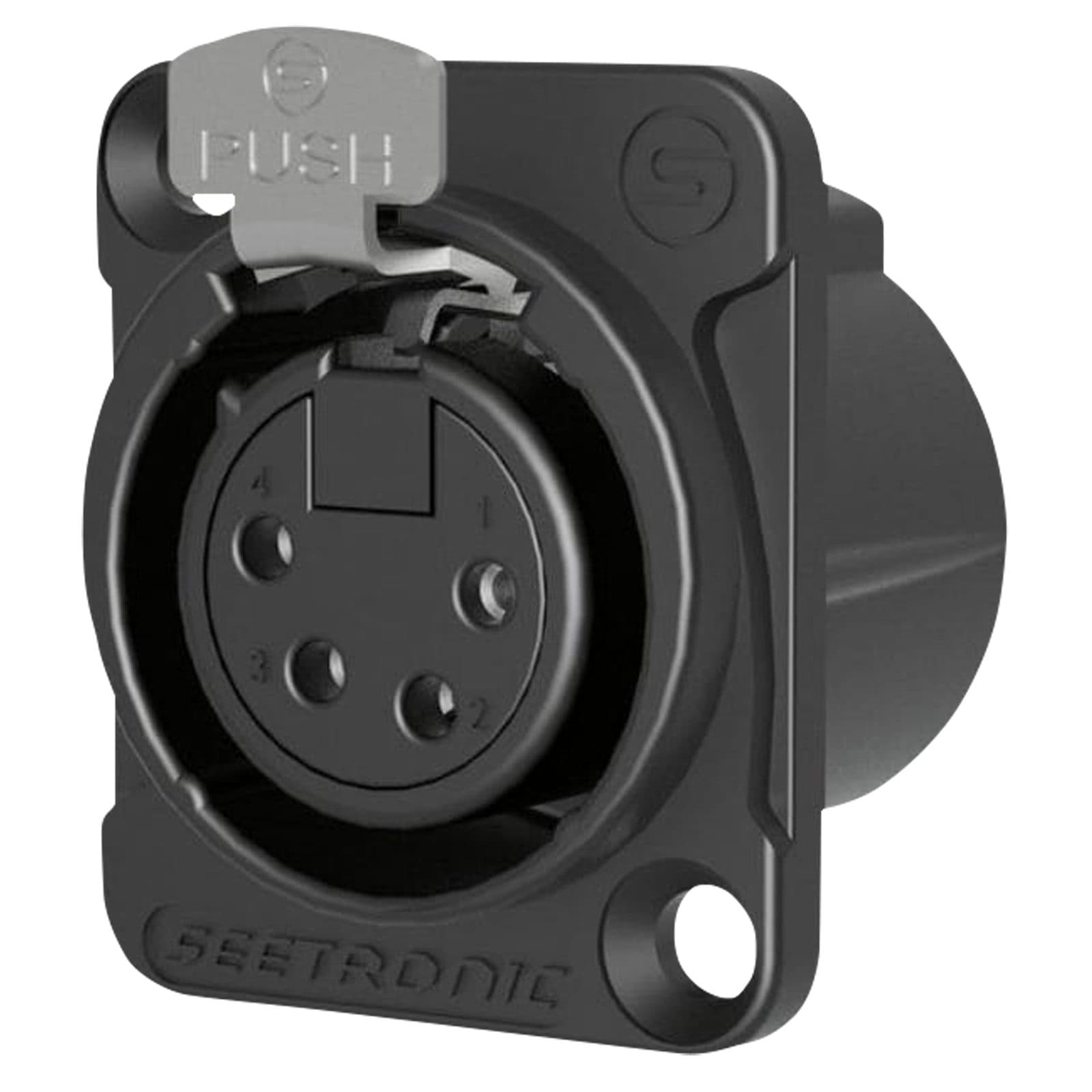 XLR 4P Chassis - Seetronic MK4F2CB