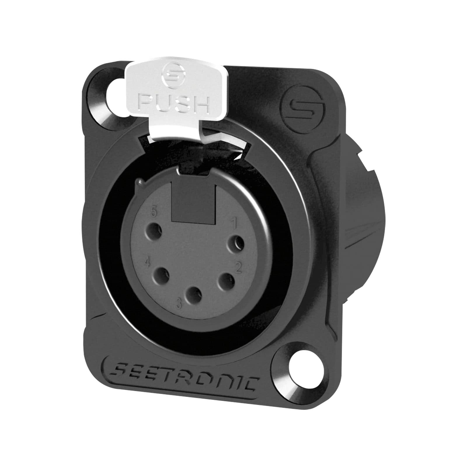 XLR 5P Chassis - female - Seetronic MK5F2CB