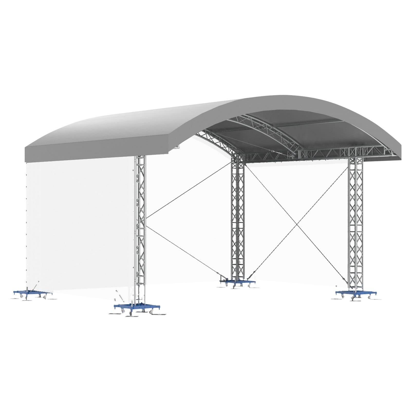 MR1 Arched Roof System with Canopy - Milos MR164