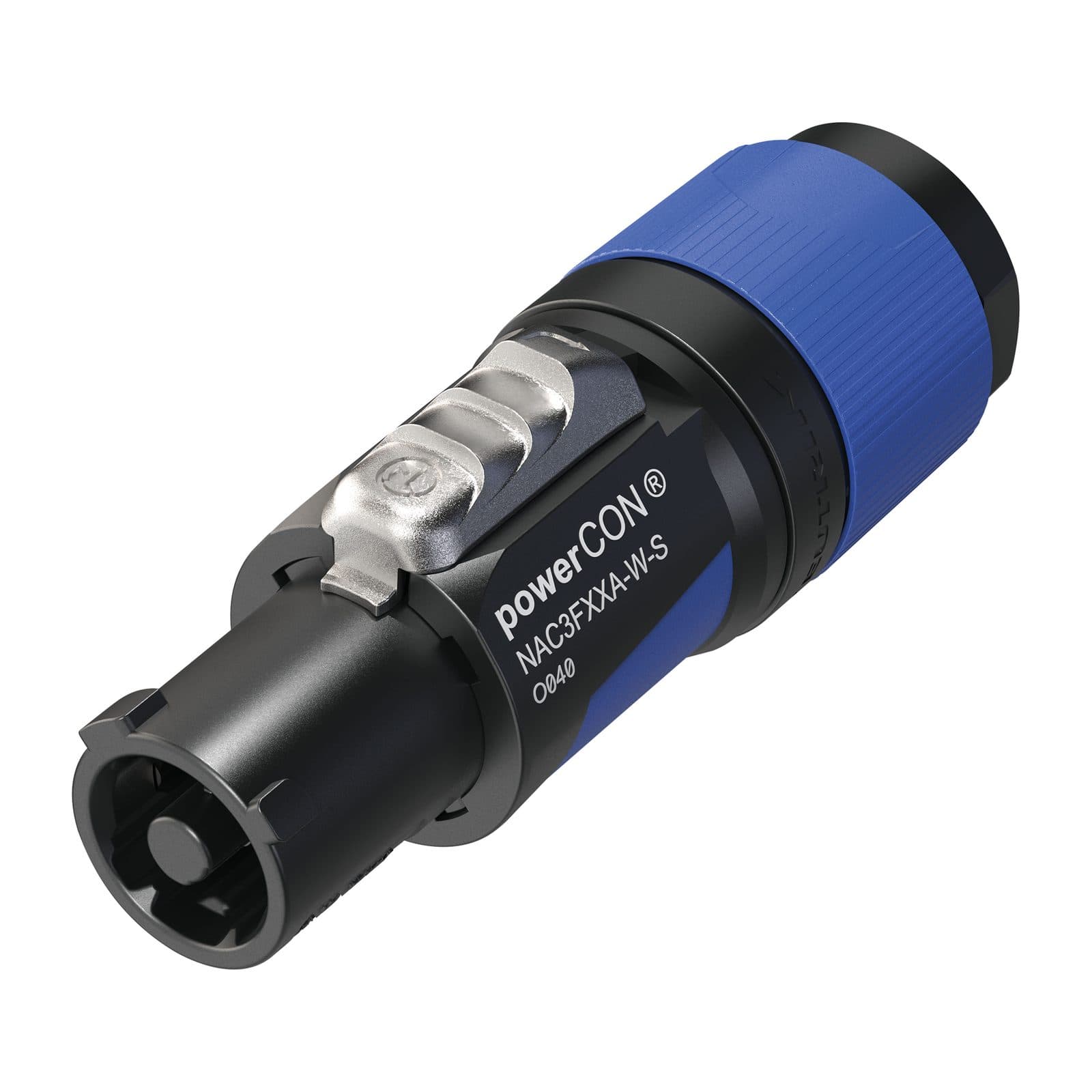 powerCON Connector - S - Neutrik NAC3FXXAWS