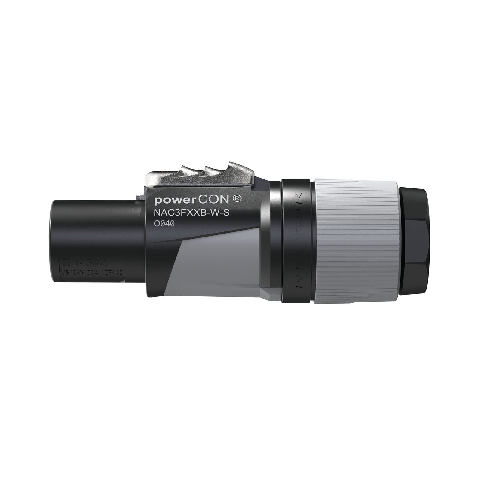 powerCON Connector - S - Neutrik NAC3FXXBWS