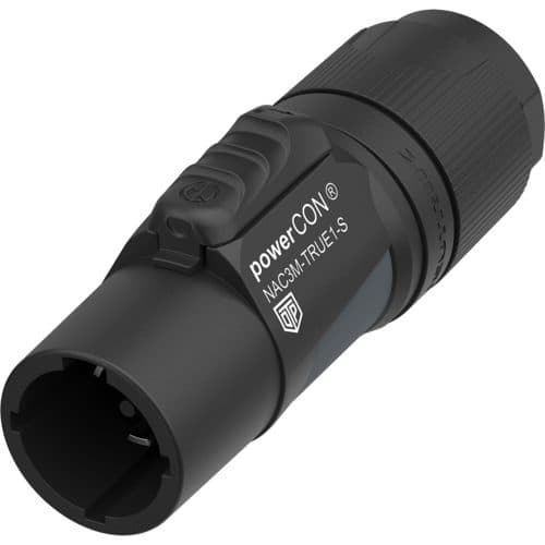 PowerCON TRUE1 Power Out - S Locking male connector - Neutrik NAC3MTRUE1S