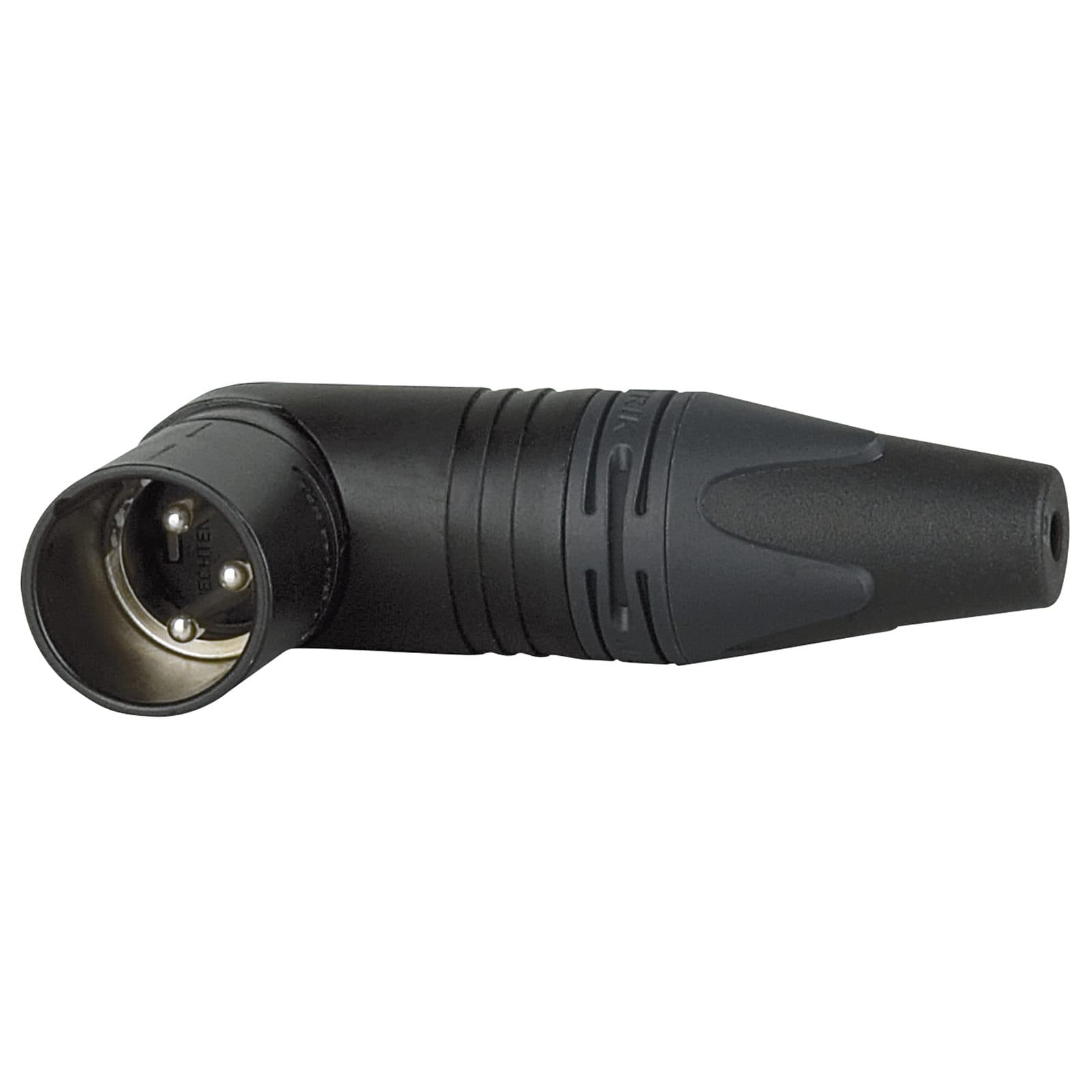 XLR 3P 90° Connector - Neutrik NC3MRXBAG