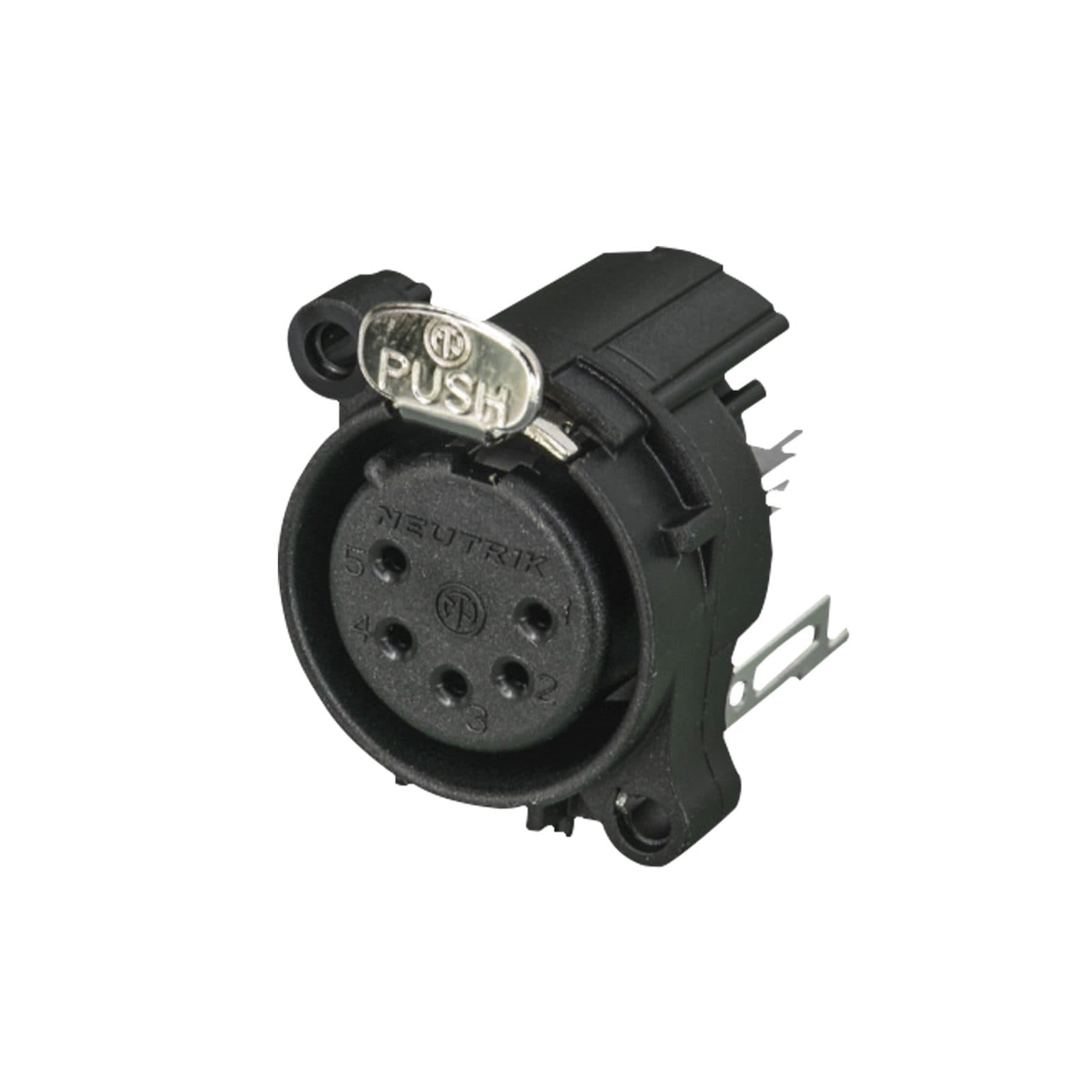 XLR 5P Chassis - female - Neutrik NC5FAV