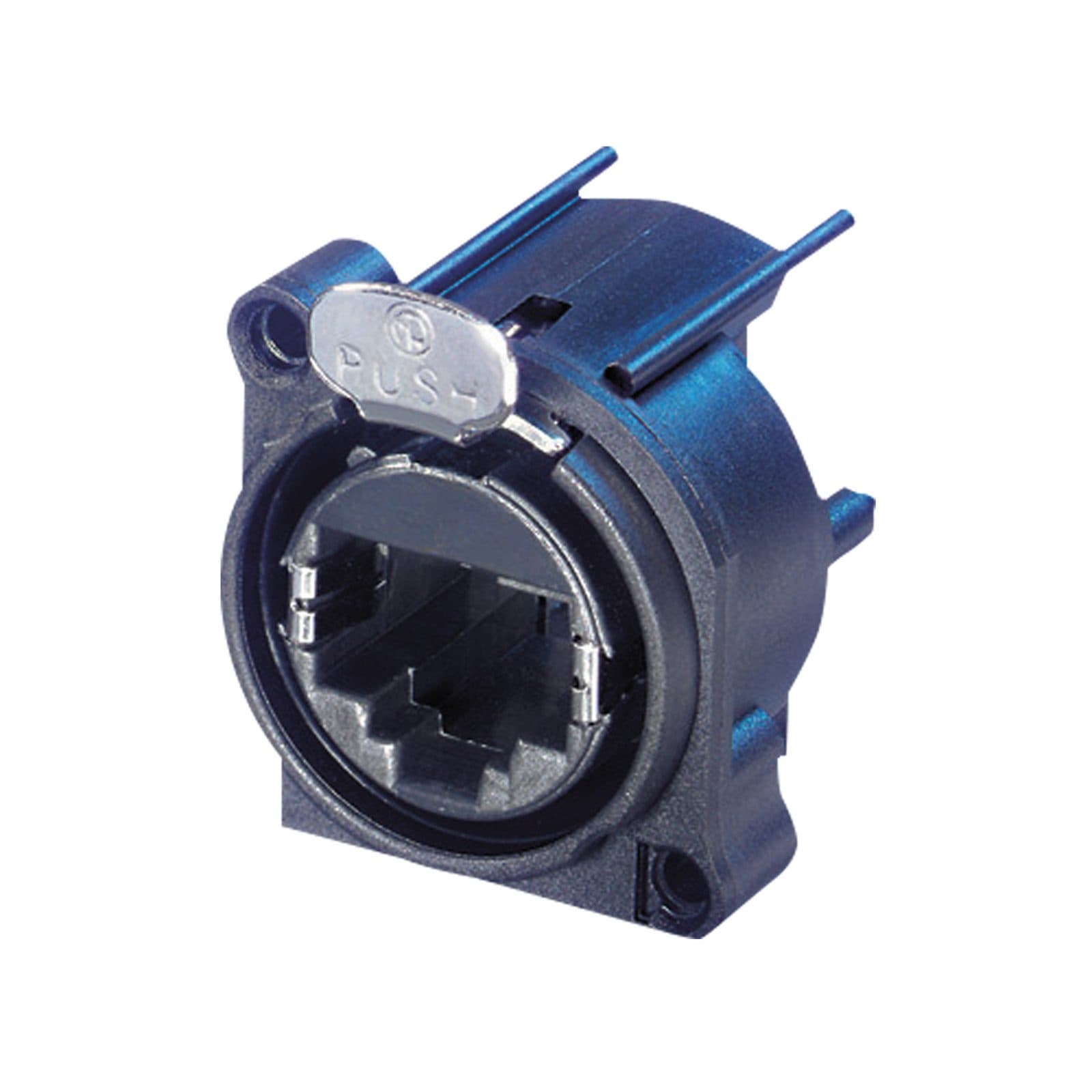 etherCON D-size PCB Mount - Neutrik NE8FAH