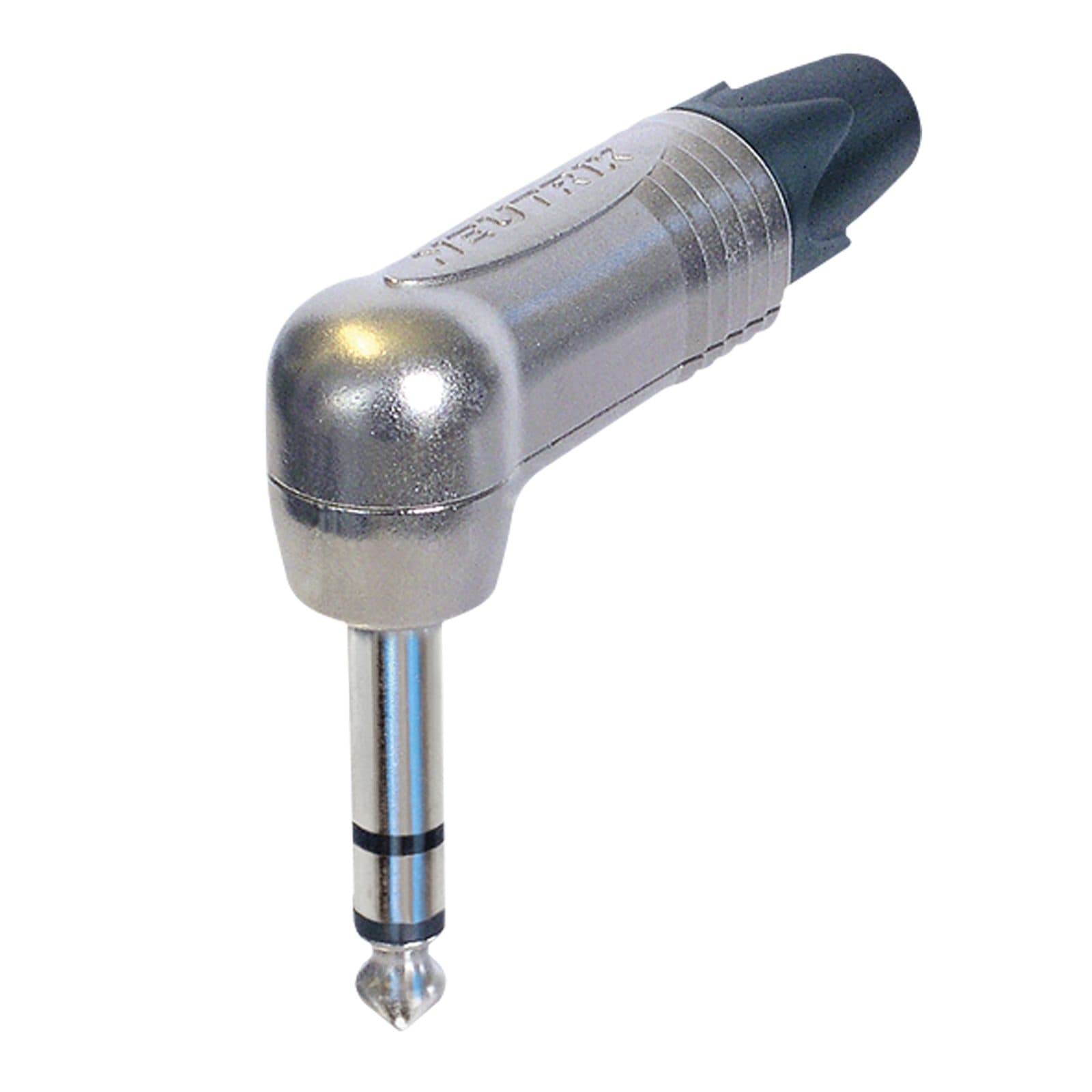 Jack Plug 6.3 mm Stereo - 90° - Neutrik NP3RX