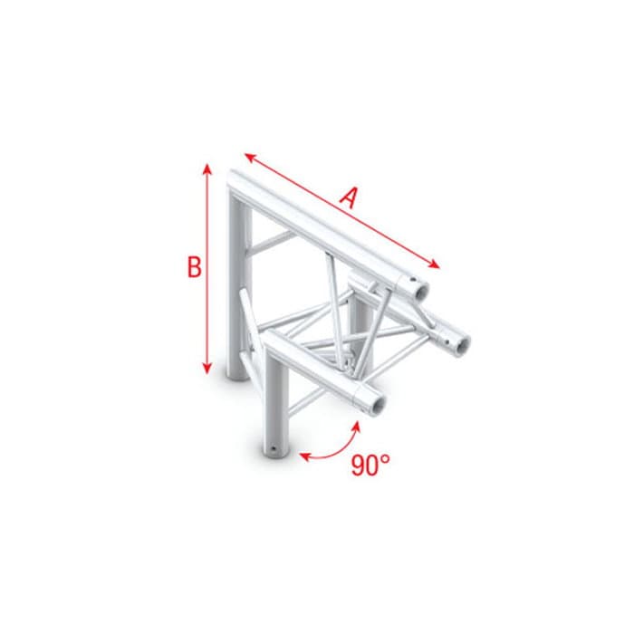 Triangle P Truss - Corner apex up P - Milos PT30006