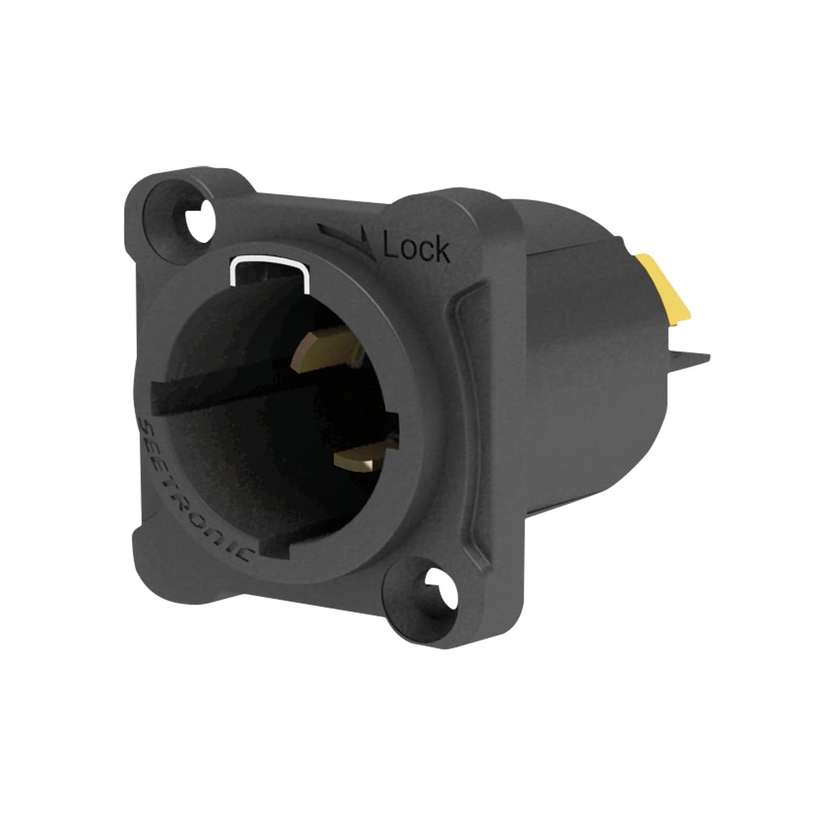Power Pro True Inlet Chassis Connector - Seetronic SAC3MPXLY