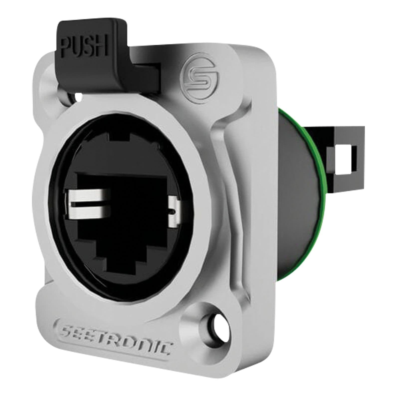 RJ45 Chassis Locking Receptacle - Seetronic SE8FDYH31