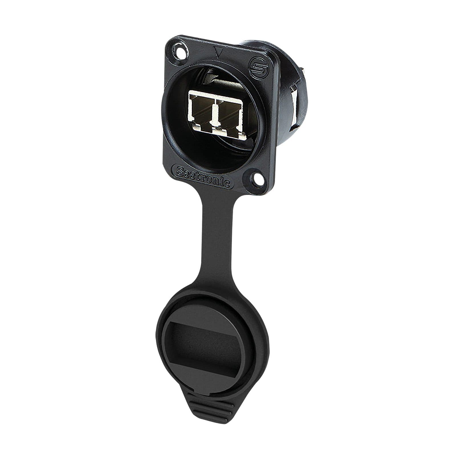 LC Duplex Chassis Connector - IP65 - Seetronic SO24FDWB