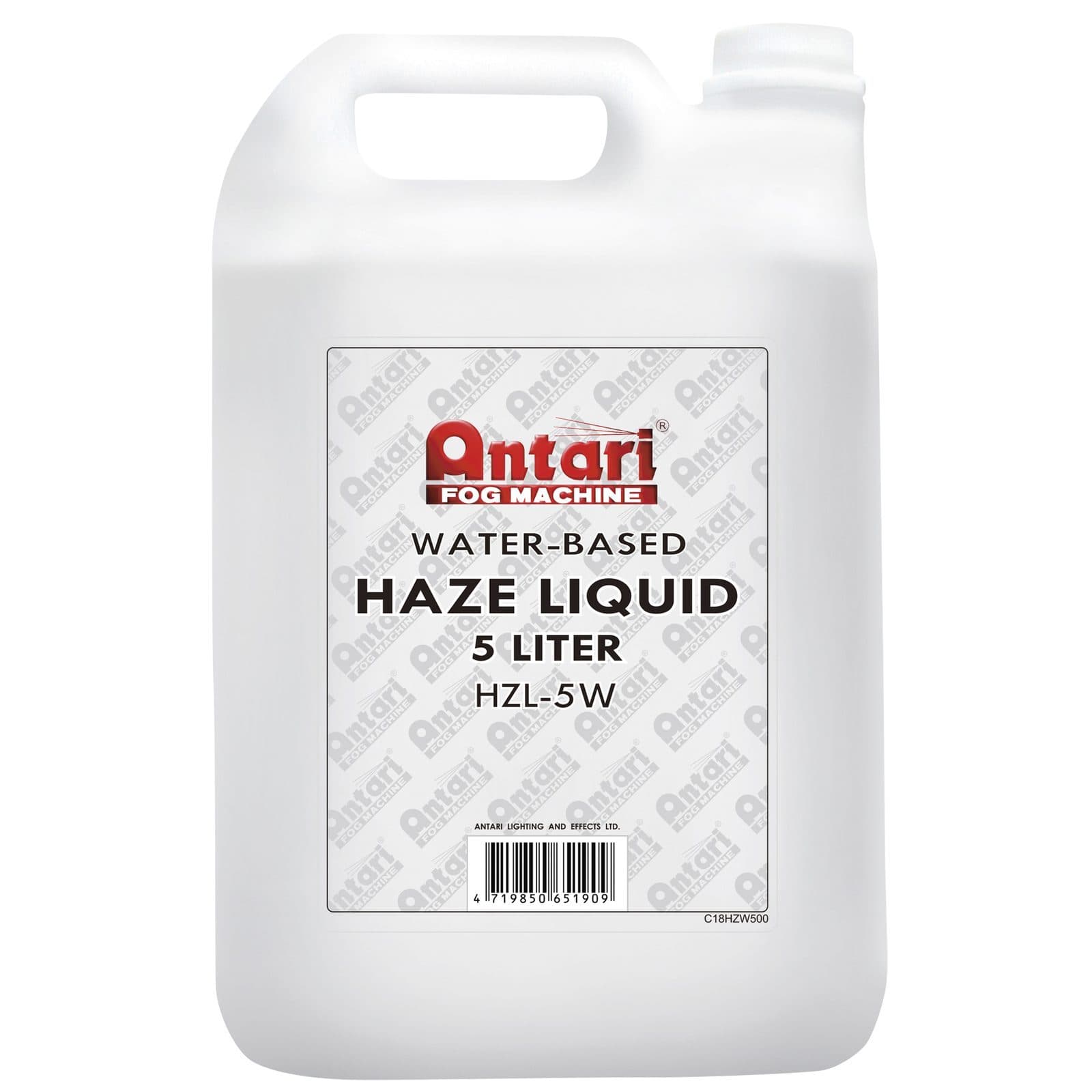 Hazer Fluid HZL-5W 5L - Water-based - Antari 60577
