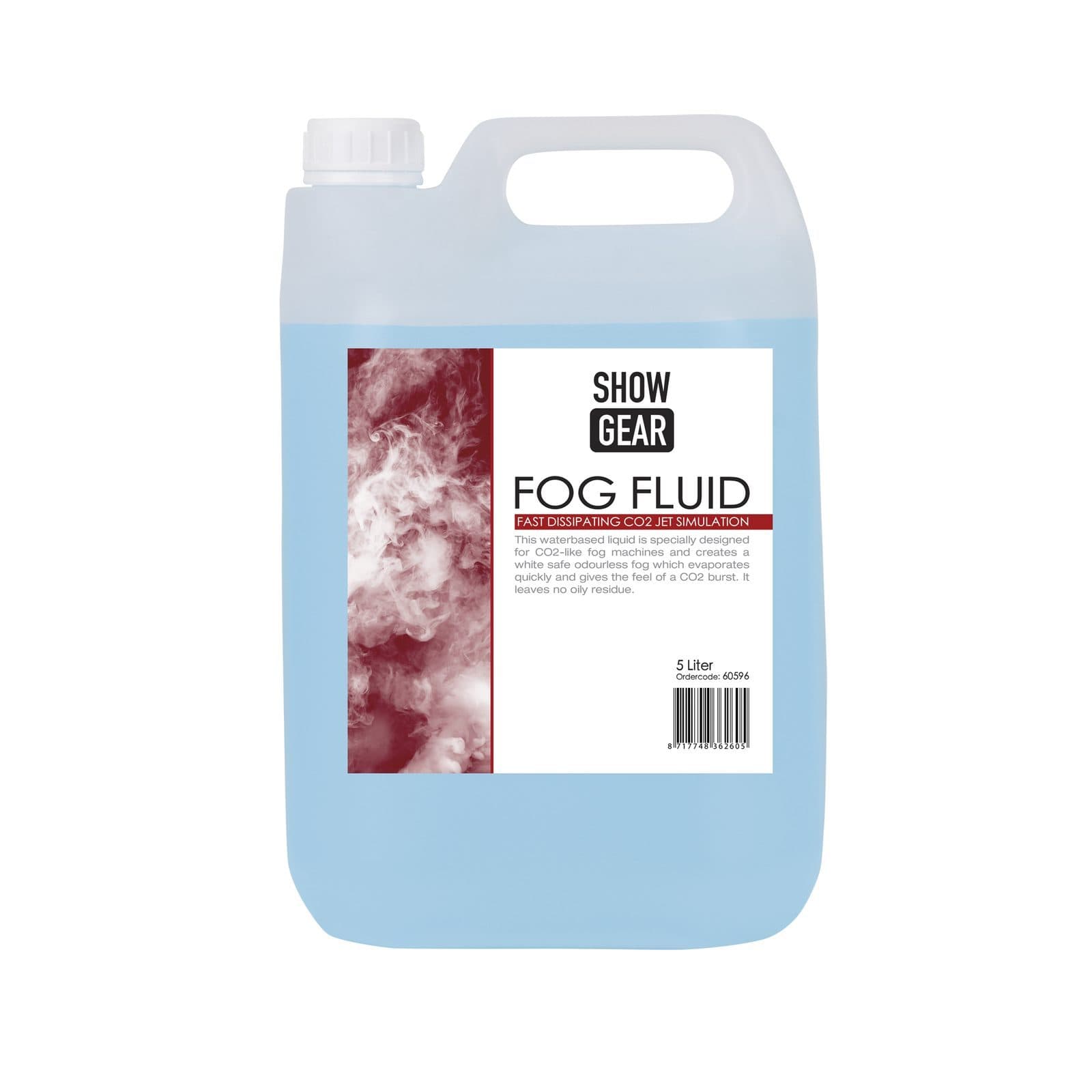 Fog Fluid Fast Dissipating 5L - Showgear 60596
