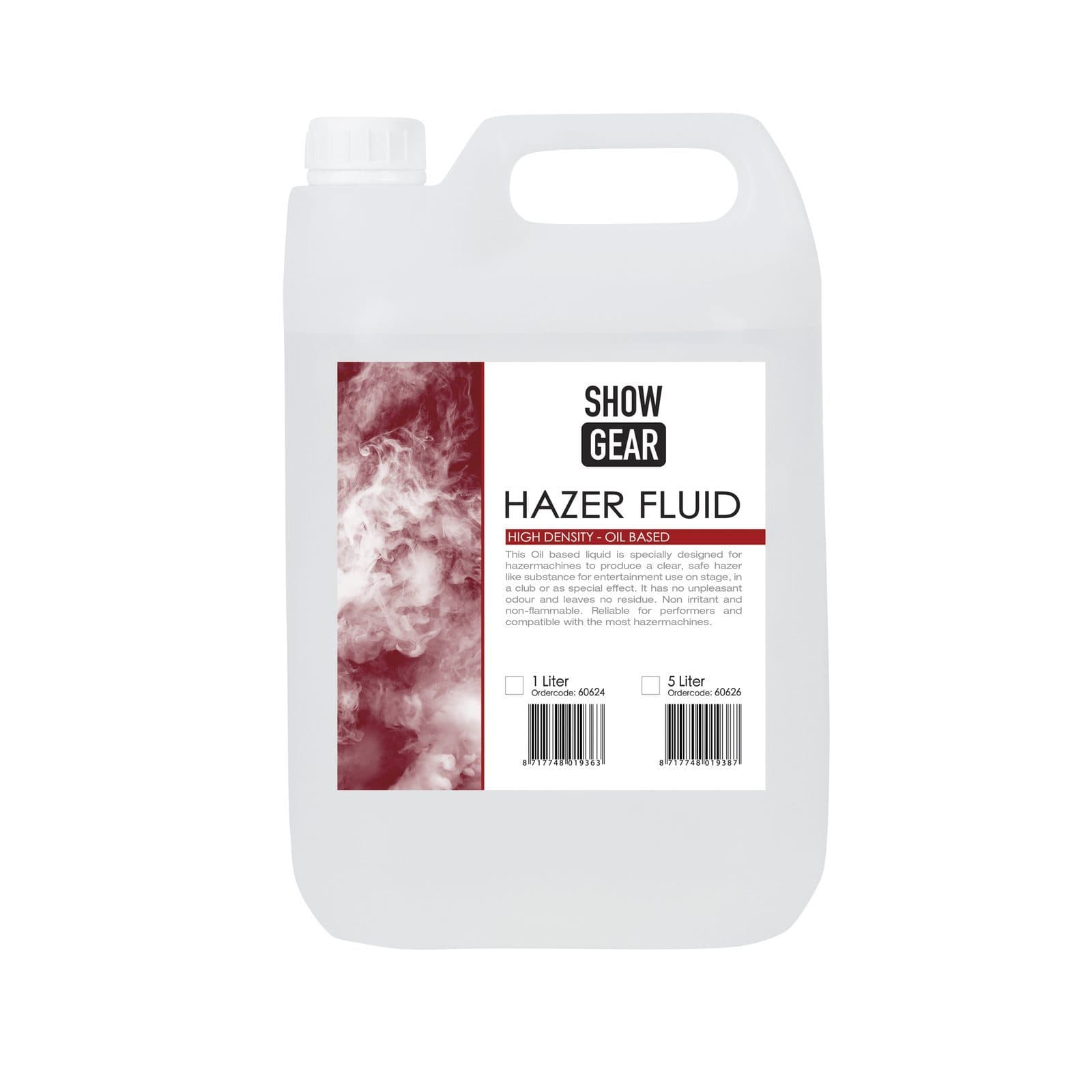 Liquido Fumo Olio 5 L - Showgear 60626
