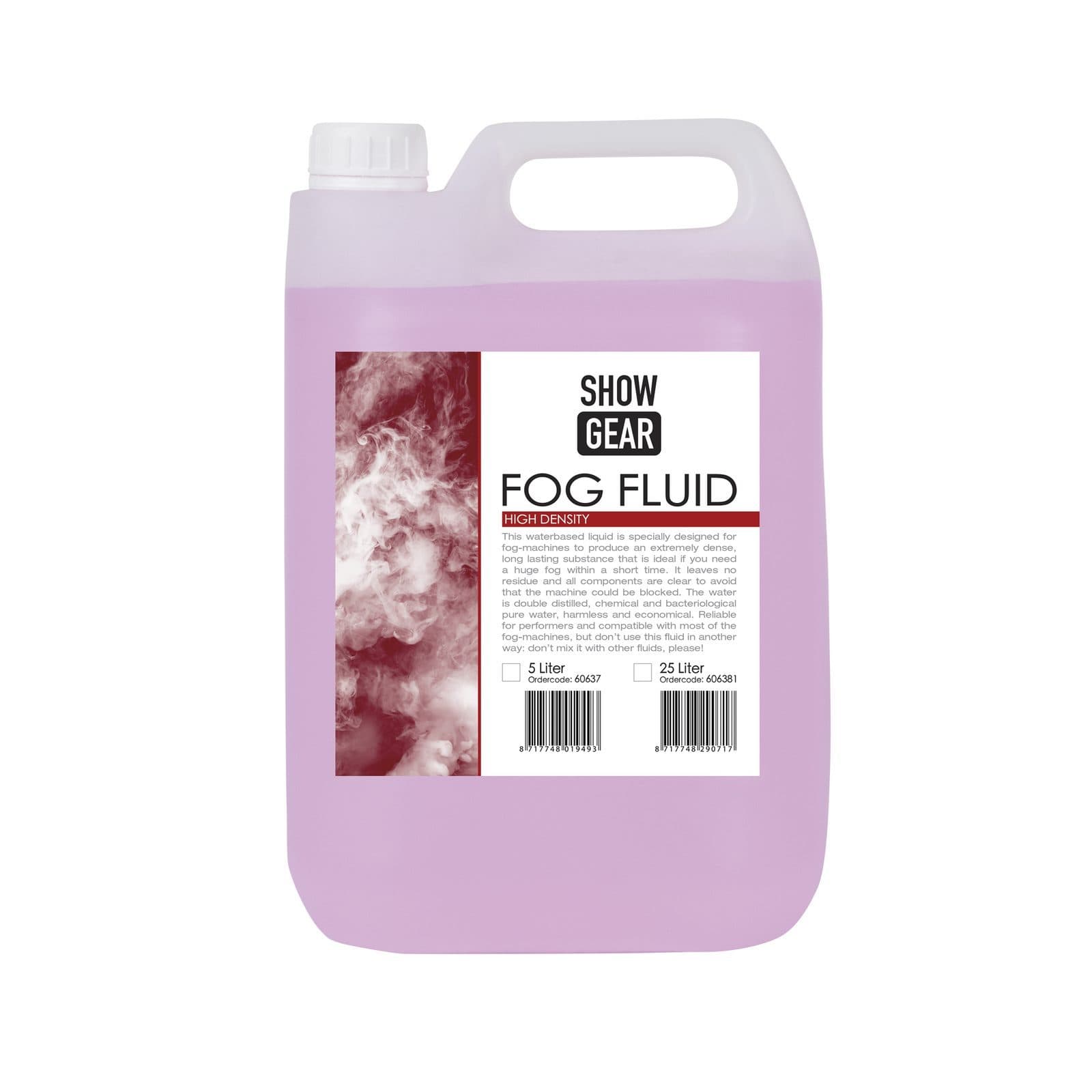 Liquido Nebbia Densa 5 Litri - Showgear 60637